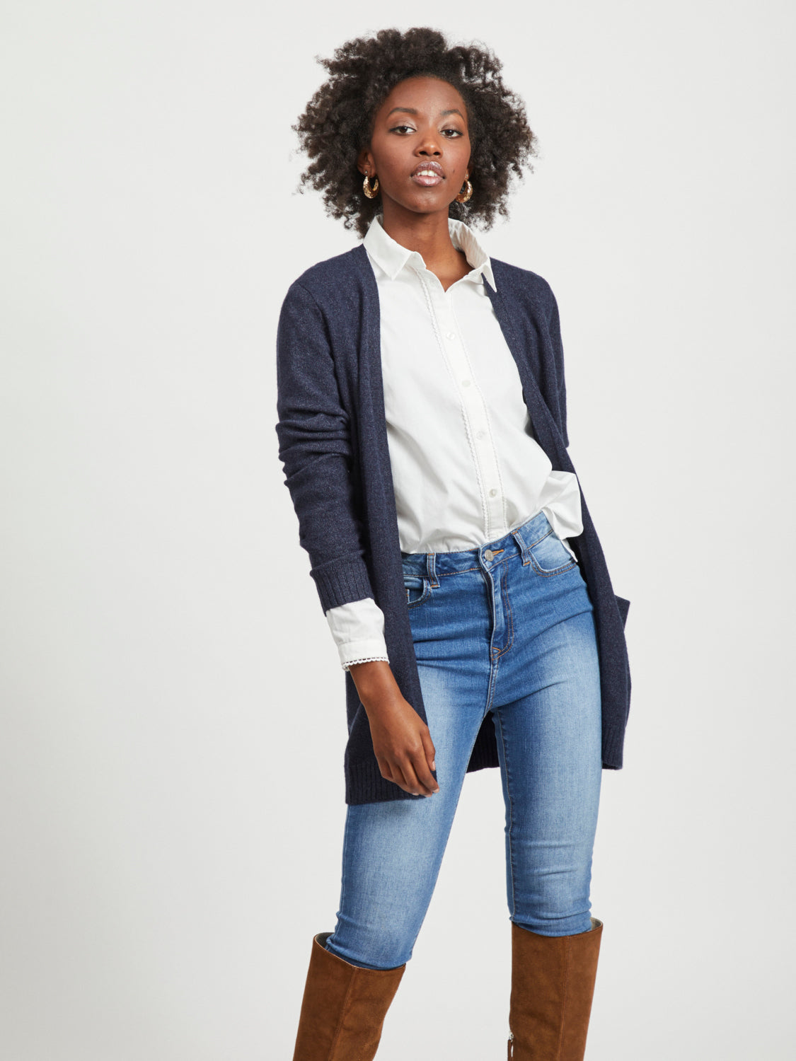 VIRIL Cardigan - total eclipse